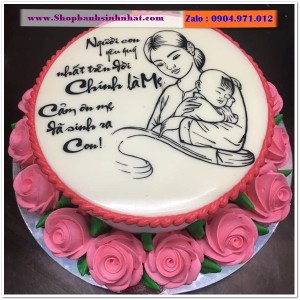 Bánh Sinh Nhật Tặng Mẹ - TE86